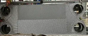 cleaned heat exchanger plate