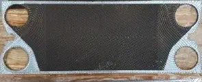 fouled heat exchanger plate